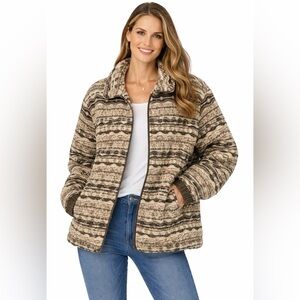 Vintage Woolrich Southwestern Blanket Jacket Coat L